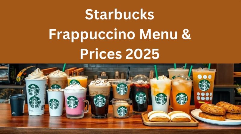 Starbucks Menu with Prices